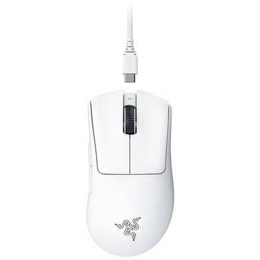Razer Deathadder V3 Pro Ergonomic Wireless Gaming Mouse White RZ01-04630200