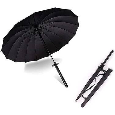 Sword Umbrella Black