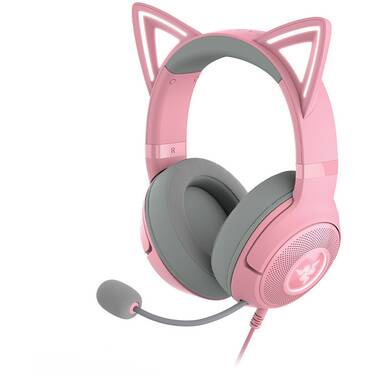 Razer Kraken Kitty V2 Quartz USB Headset with RGB Kitty Ears