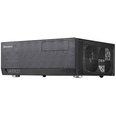 Silverstone GD09B-C Black 4U Rackmount Case No PSU