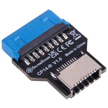 SilverStone CP14-R USB 3.0 internal header to USB 3.1 / 3.2 internal Type-C Adapter