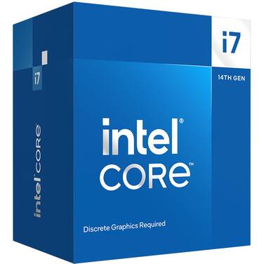Intel S1700 Core i7 14700F 20 Core CPU BX8071514700F, Limit 10 per customer
