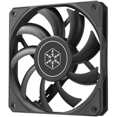 120mm SilverStone Air Slimmer 120 Enhanced performance slim fan with full-range PWM