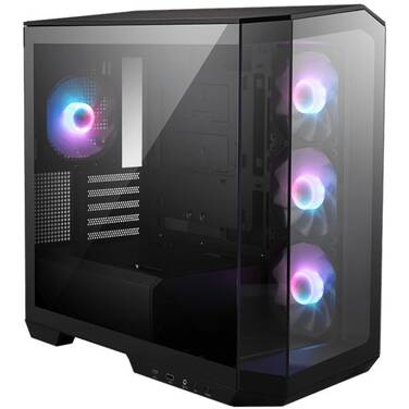 MSI MAG PANO M100R PZ MicroATX Black Case