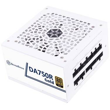750 Watt SilverStone Gold DA750R-GMA-WWW Gen5 White Modular Power Supply