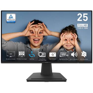 24.5 MSI PRO MP252 FHD IPS Monitor with Speakers
