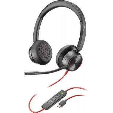 Poly Blackwire 8225 UC Stereo corded Headset USB-C