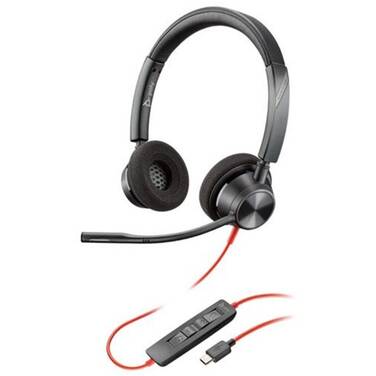 Poly Blackwire 3320 UC Stereo corded Headset USB-C