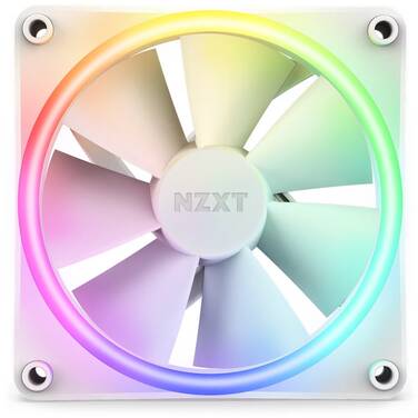 120mm NZXT F120 RGB DUO Fan WHITE