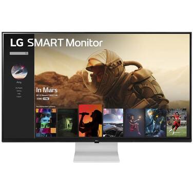 43 LG 43SQ700S-W 4K IPS Smart Monitor with WebOS and Speakers