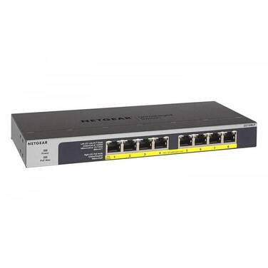 8 Port Netgear GS108LP 60W Unmanaged Gigabit PoE+ Switch