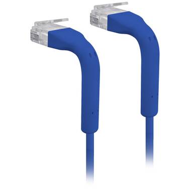 10cm Ubiquiti Unifi Blue Cat6 Bendable Ultra-Thin Network Cable