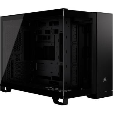 Corsair 2500X MicroATX Dual Chamber Black PC Case CC-9011265-WW