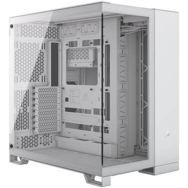 Corsair 6500X Mid-Tower Dual Chamber White PC Case CC-9011258-WW