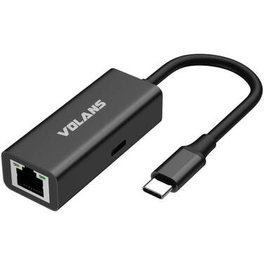 Volans VL-RJ45-CP USB-C Gigabit Ethernet Adapter with Power Delivery