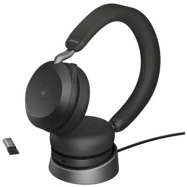 Jabra Evolve2 75 With Link 380A MS Black with Stand 27599-999-989
