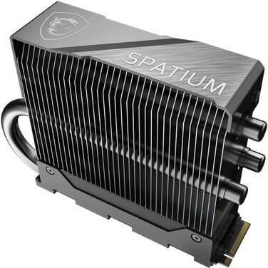 2TB MSI SPATIUM M570 PRO PCIe 5.0 NVMe M.2 FROZR SSD With Heatsink