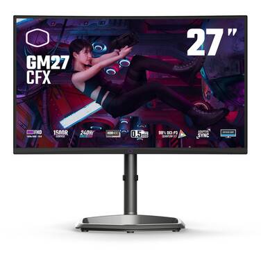 27 Cooler Master GM27-CFX 240Hz FHD Curved Gaming Monitor