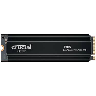 2TB Crucial T705 M.2 NVMe PCIe Gen5 SSD With Heatsink CT2000T705SSD5, Limit 2 per customer