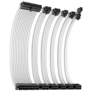 Antec PSU - Sleeved Extension Cable Kit V2 - White