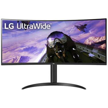 34 LG 34BP65C-B Ultrawide UWQHD 160Hz VA Curved Gaming Monitor