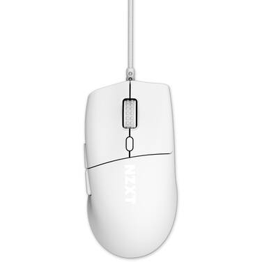 NZXT Lightweight Ergonomic Wired Gaming Mouse Lift 2 Ergo White