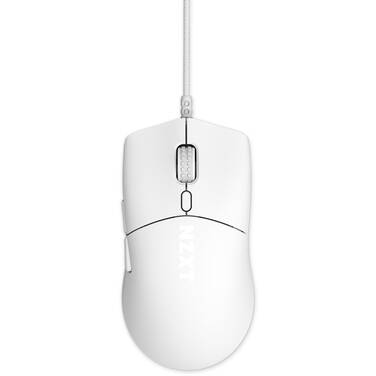 NZXT Lightweight Symmetrical Wired Gaming Mouse Lift 2 Symm White