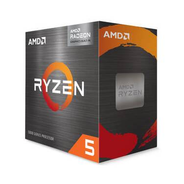 AMD AM4 Ryzen 5 5600G 6 Core 3.9GHz CPU 100-100000252BOX with Wraith Stealth Cooler - OPEN STOCK - CLEARANCE