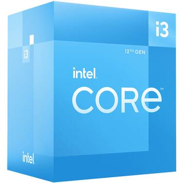 Intel S1700 Core i3 12100 4 Core CPU 3.3GHz BX8071512100 - OPEN STOCK - CLEARANCE