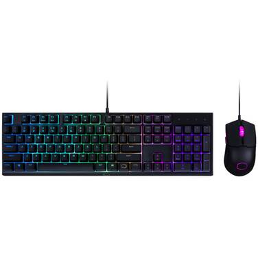 Cooler Master Masterset MS110 RGB Wired Keyboard and Mouse Combo, Limit 1 per customer