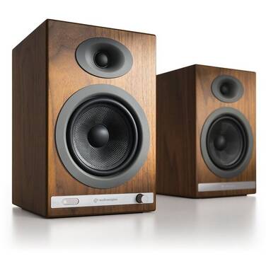 Audioengine HD5 Wireless Powered Speakers Walnut