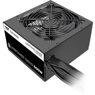 500 Watt Thermaltake Litepower GEN3 80 Plus Power Supply OEM