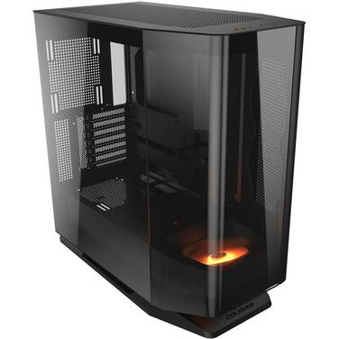 Cougar FV270 BLACK Mid Tower Curved Panoramic Gaming Case