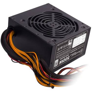 500 Watt SilverStone ST50F-ES230 Black Cable Essential Power Supply