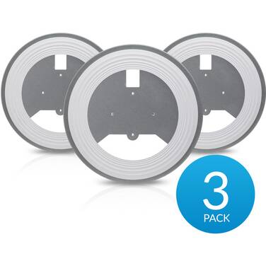 Ubiquiti nanoHD-RCM-3 AP Lite Recessed Ceiling Mount 3 Pack