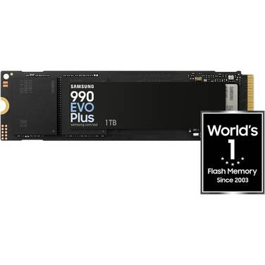 1TB Samsung 990 EVO PLUS M.2 NVMe Gen4 SSD