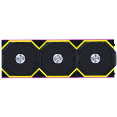 120mm Lian Li 12SL1W3B UNI FAN SL Wireless LED Fan 3 Pack Black With Controller