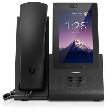Ubiquiti UTP-Touch Black Desktop Smartphone Black