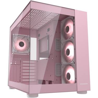Cougar FV150 RGB PINK Dual Chamber TG Gaming Case