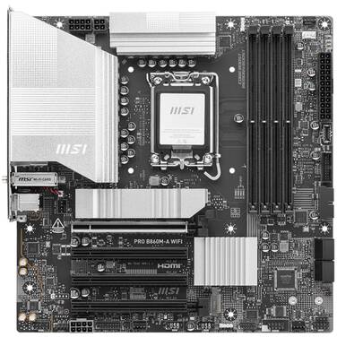 MSI S1851 MicroATX B860M-A WIFI DDR5 Motherboard, *Redeem BONUS Game