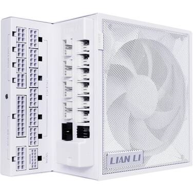 1200 Watt Lian Li EDGE GOLD 1200 Gen5 Modular Power Supply White