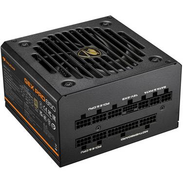 850 Watt Cougar GEX PRO 850 Gold ATX 3.1 Modular Power Supply Black