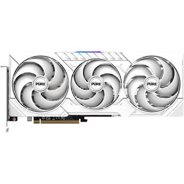 Sapphire RX 9070 PURE 16GB White Graphics Card, *REDEEM BONUS Game, Limit 1 per customer