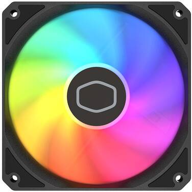 120mm Cooler Master MasterFan MF120 Lite ARGB Case Fan Black