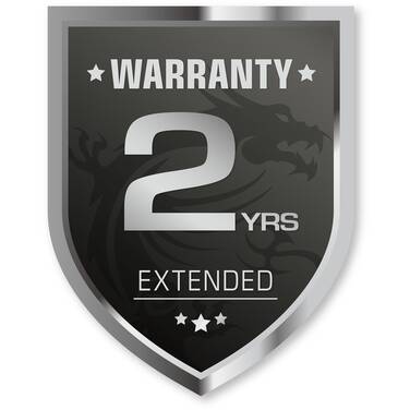 MSI 2 Year Warranty Extension for High-End Notebooks