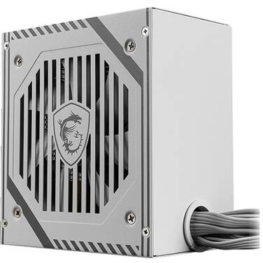650 Watt MSI MAG A650BNL WHITE 80 Plus Bronze Power Supply