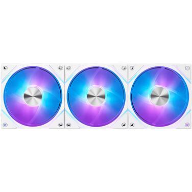 120mm MSI MPG EZ120 ARGB White Case Fan 3 Pack