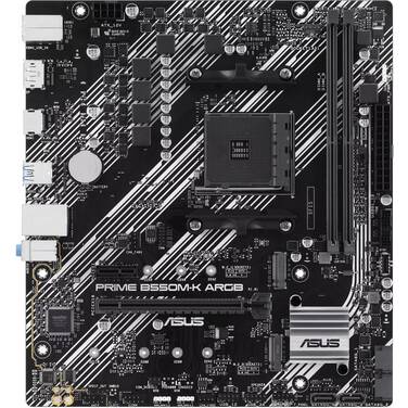 ASUS AM4 MicroATX PRIME B550M-K ARGB DDR4 Motherboard