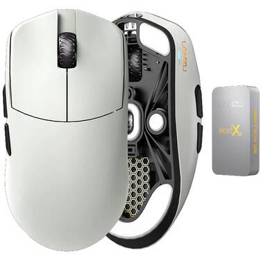 LAMZU MAYA X 8K Lightweight Wireless Gaming Mouse Grey