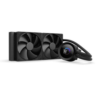 NZXT Kraken Plus V2 240mm Liquid Cooler with LCD Black